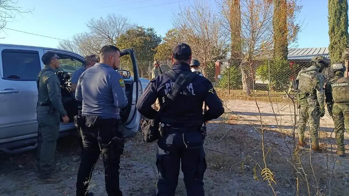 Cateo por robo en rancho deja cuatro armas largas aseguradas