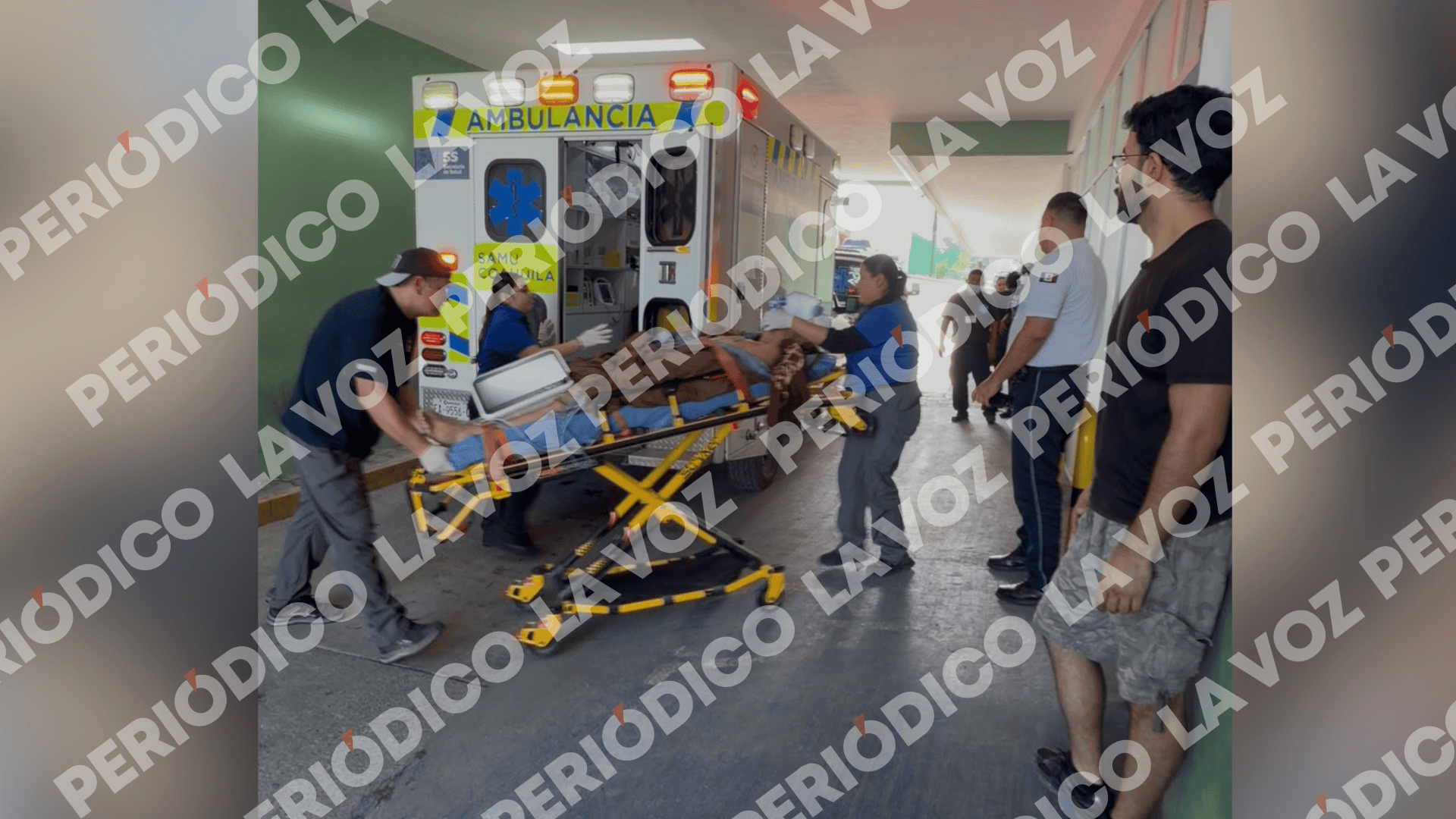 Adulto mayor sufre paro en Monclova durante traslado a cl&iacute;nica