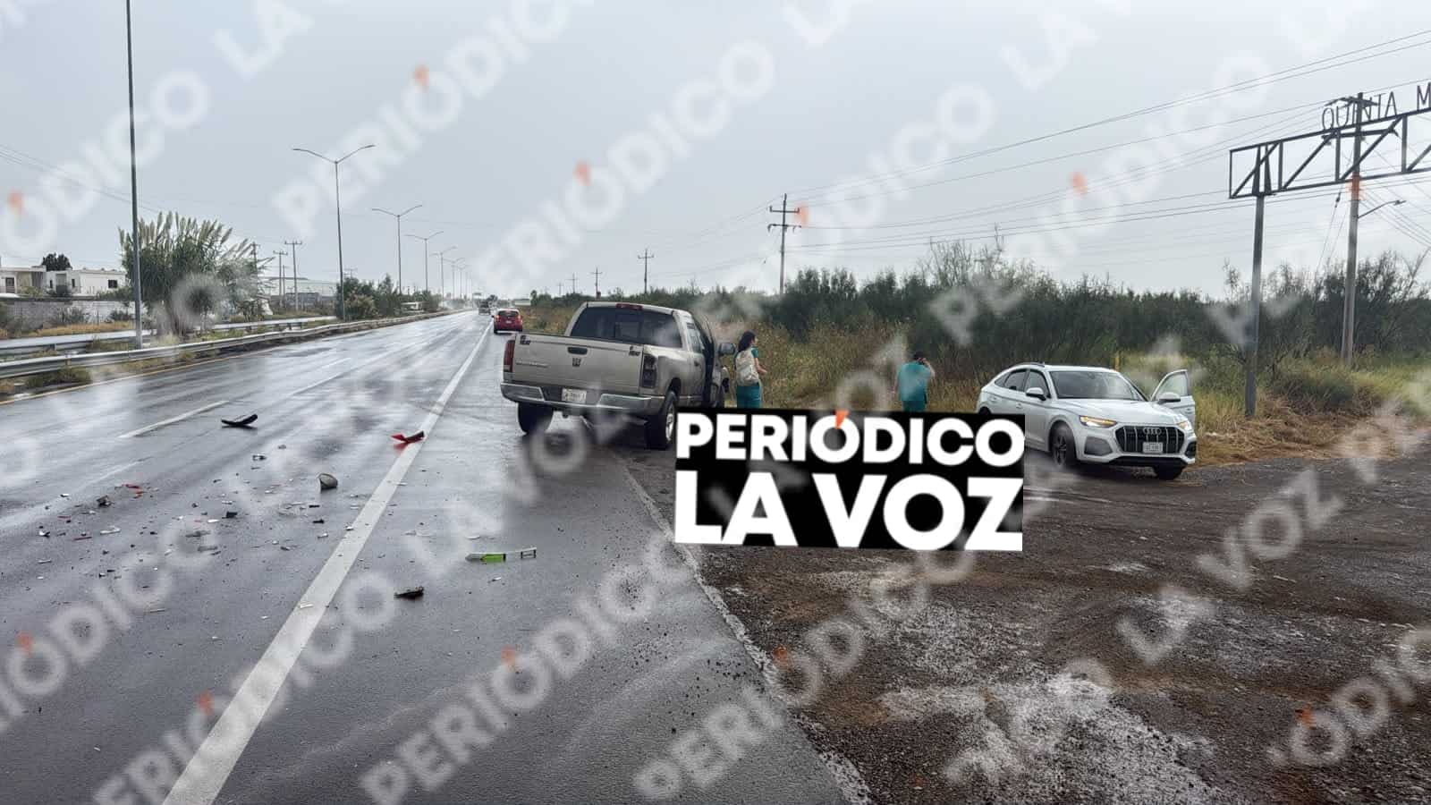 Estudiante choca contra Audi en la carretera 57