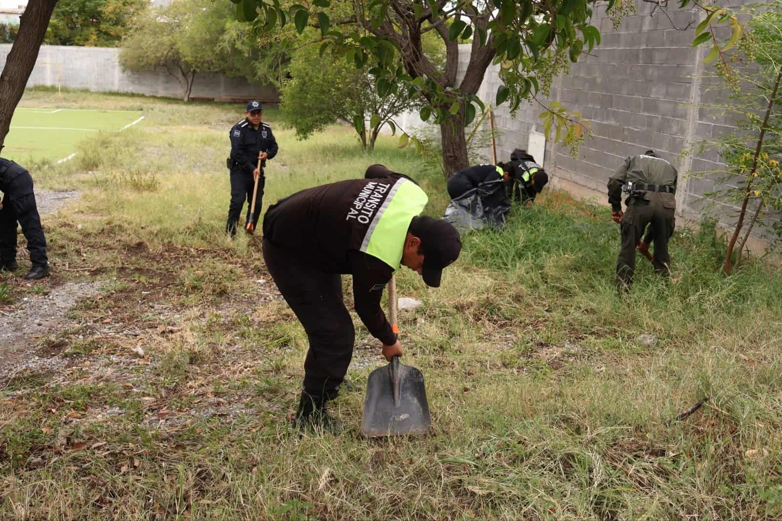 Rehabilitan escuela Ej&eacute;rcito y Polic&iacute;a