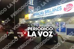 Asalta farmacia y huye con 400 pesos Asalta farmacia y huye con 400 pesos