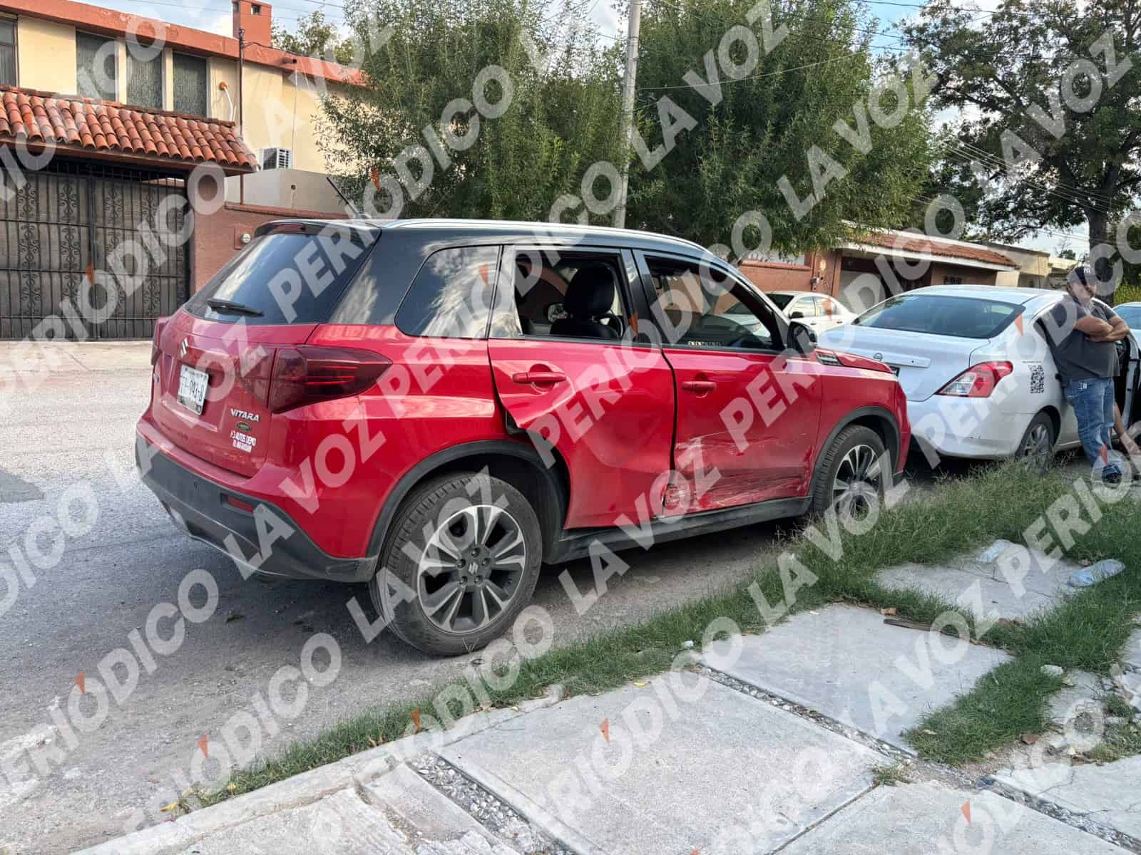 Accidente en Monclova: choque entre Suzuki Vitara y Chevrolet Sonic