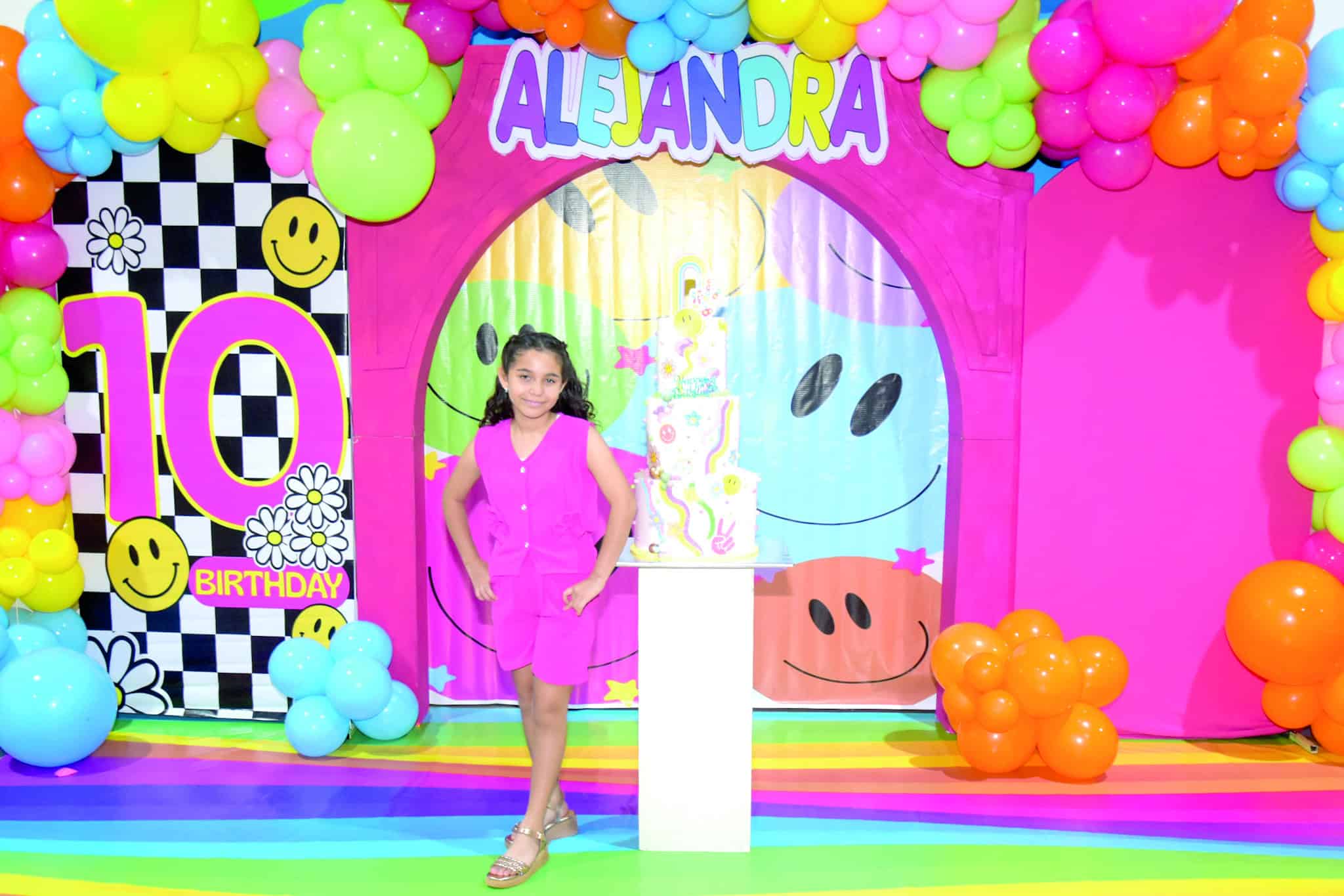 Fiesta de cumplea&ntilde;os de Alejandra Garza re&uacute;ne a su familia