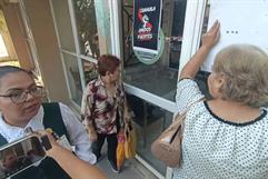 Trabajadores y jubilados del IMSS se manifiestan en Monclova Trabajadores y jubilados del IMSS se manifiestan en Monclova