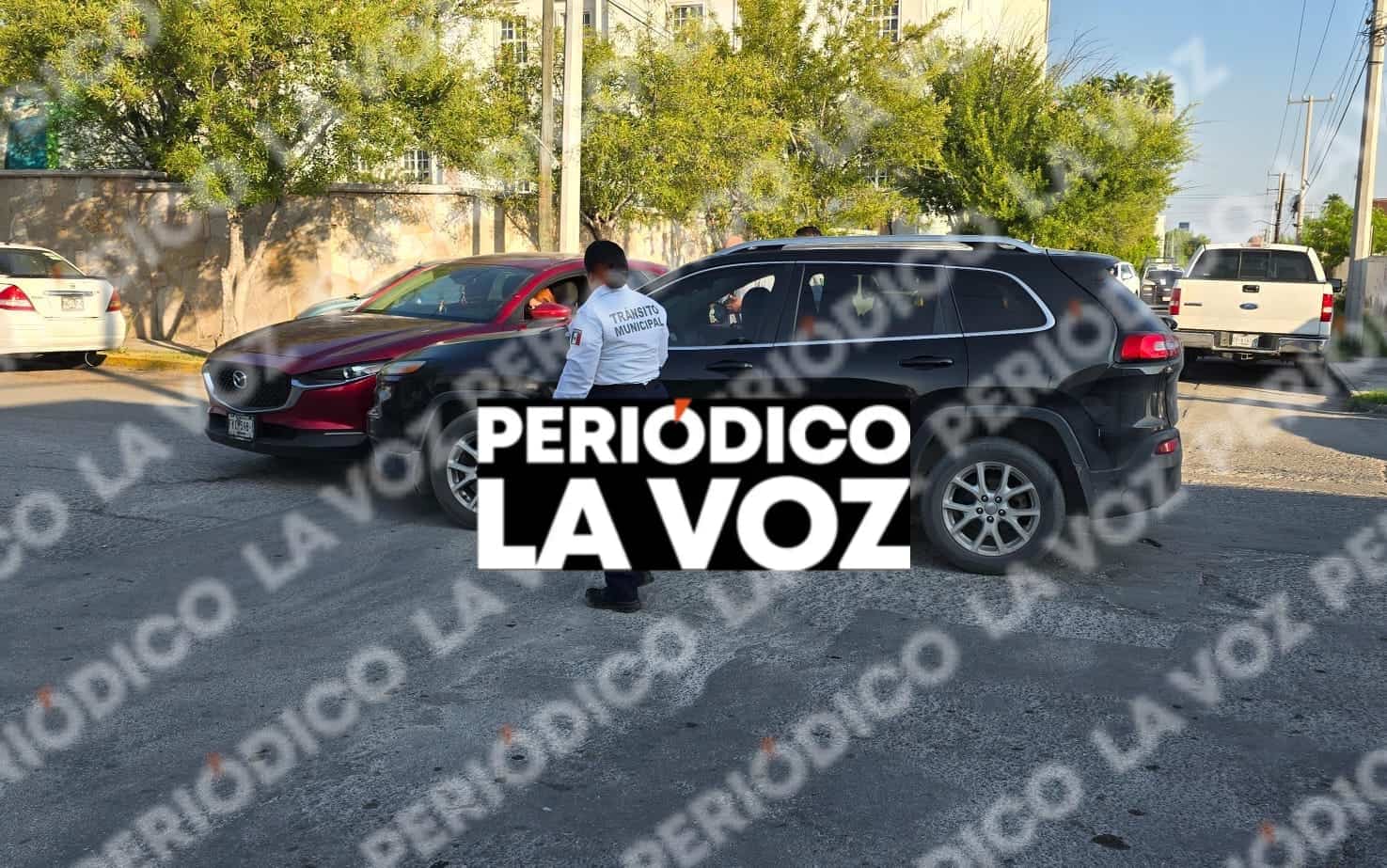 Omite alto y provoca choque en la Guadalupe