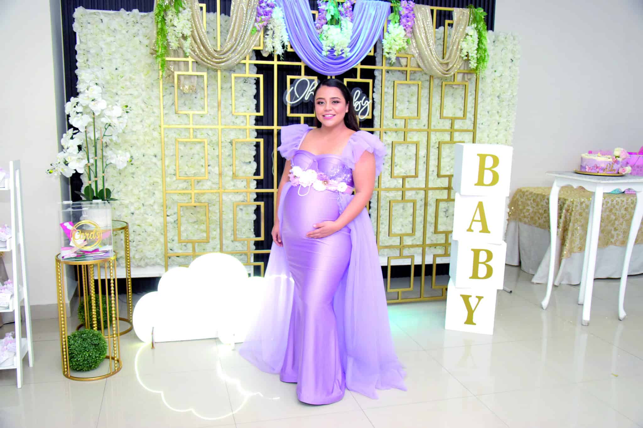 Giovanna Grimaldo celebra su baby shower en Coahuila con familiares y amigos
