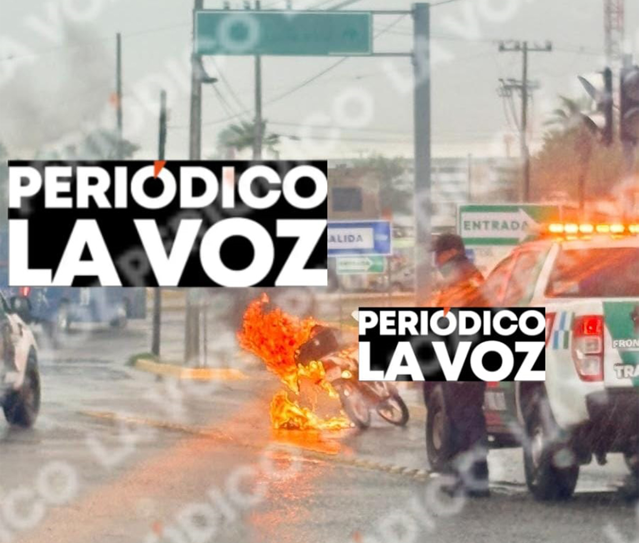 Arde moto de la Lala y la abandonan en la 30