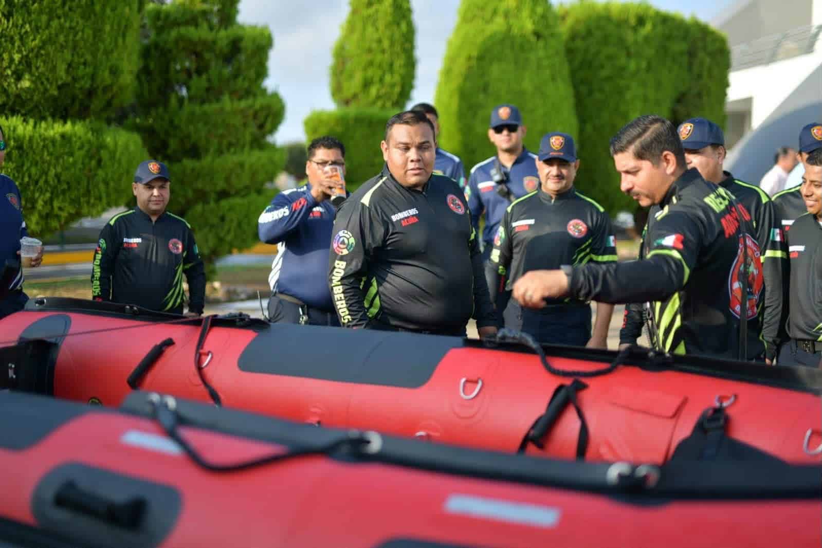 Protección Civil estrena lancha inflable para agilizar rescates acuáticos.
