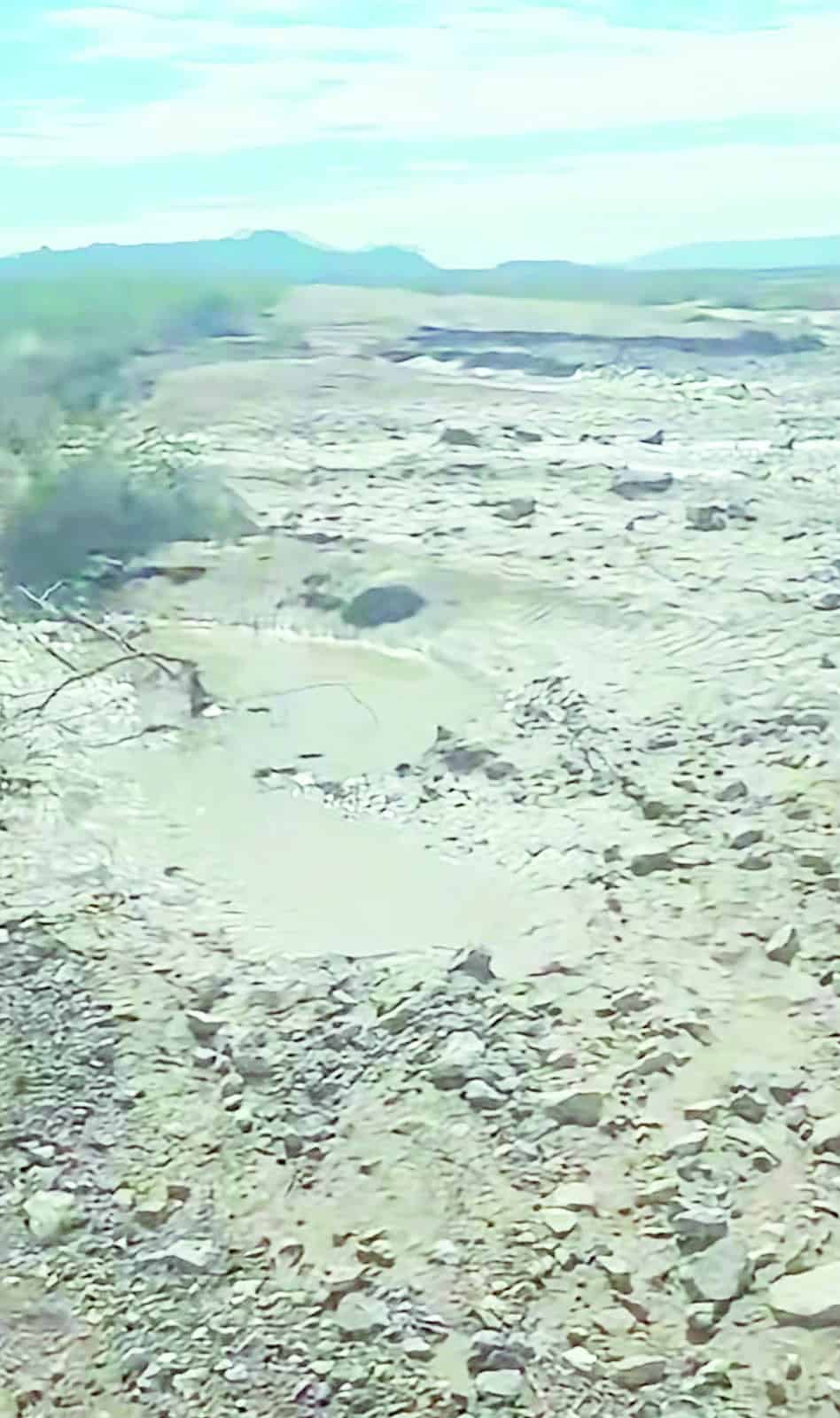 Lluvias incomunican comunidades rurales en Ocampo