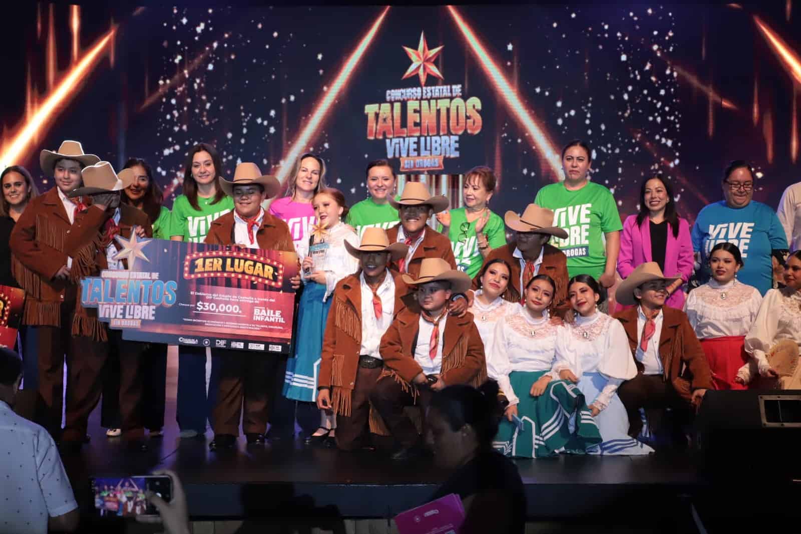 DIF Coahuila reconoce a ganadores del Concurso Estatal de Talentos