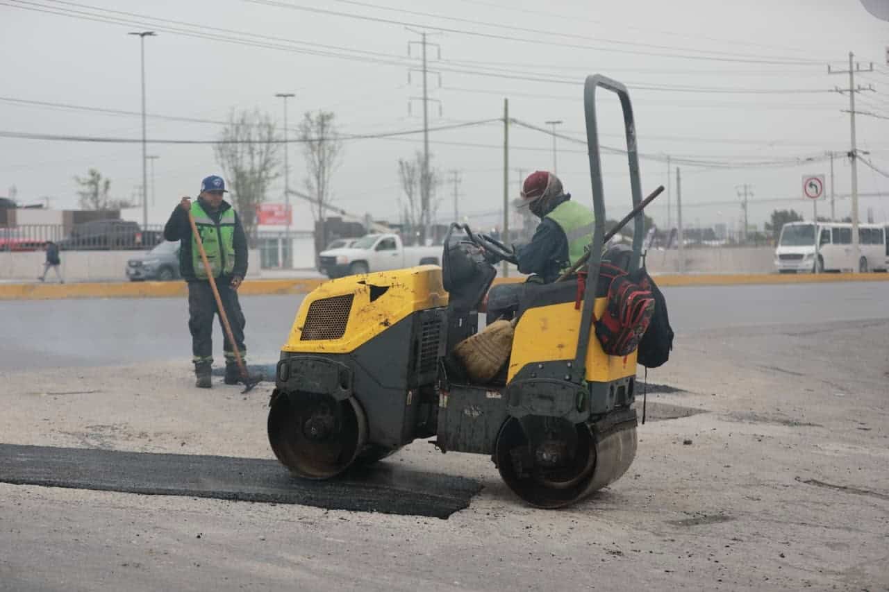 Javier D&iacute;az encabeza rehabilitaci&oacute;n de calles en Saltillo