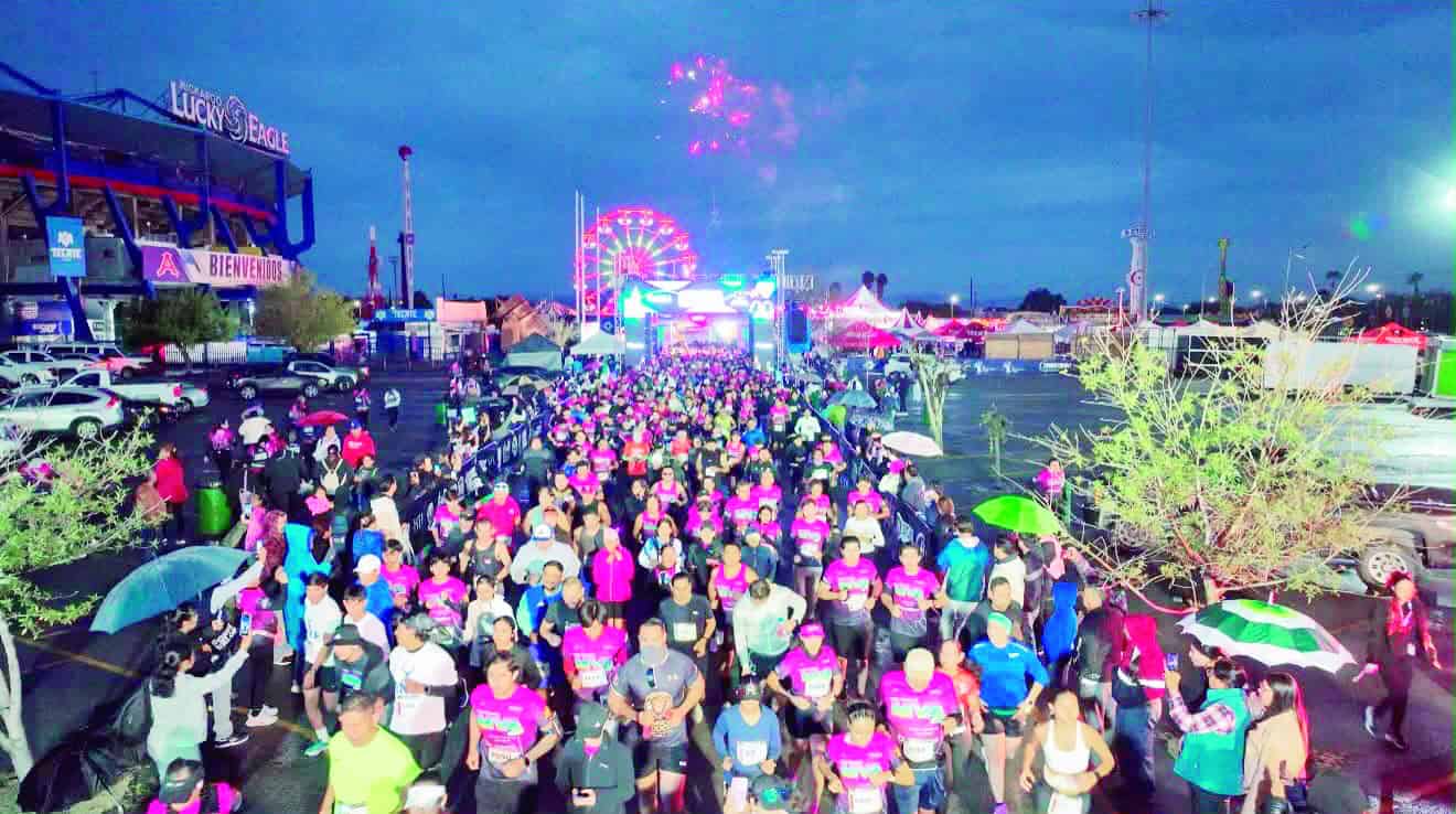 Re&uacute;ne medio marat&oacute;n a 2,500 atletas en Monclova