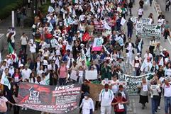 Trabajadores del IMSS anuncian tercera megamarcha nacional para el 30 de octubre