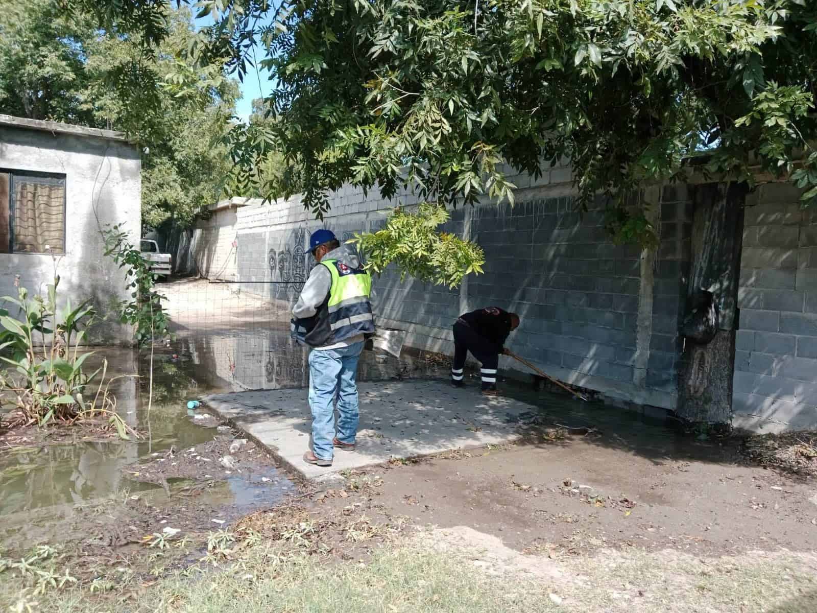 Limpieza de acequias en Múzquiz: Protección Civil llama a la colaboración ciudadana Limpieza de acequias en Múzquiz: Protección Civil llama a la colaboración ciudadana