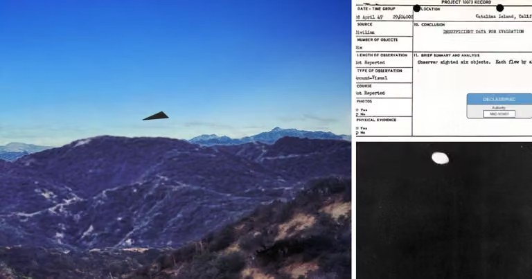 Revelan avistamientos de ovnis en Isla Catalina: Departamento de Guerra de EE. UU.
