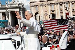 León XIV hace historia: el primer papa que vota en unas elecciones de Estados Unidos León XIV hace historia: el primer papa que vota en unas elecciones de Estados Unidos