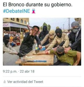 El bronco mocha manos